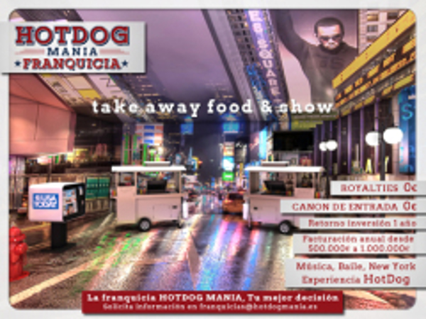 Hotdogmanía, 0% canon de entrada y 0% royalties de publicidad y explotación