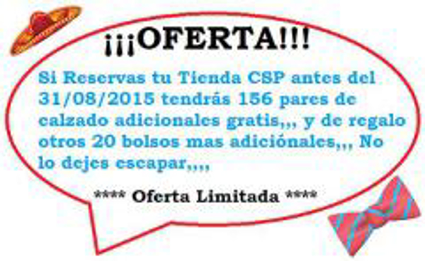 OFERTA LIMITADA