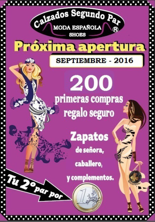 PRÓXIMA APERTURA CALZADOS CSP SHOES