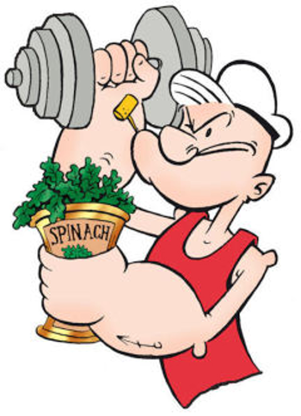 LAS ESPINCAS DE POPEYE