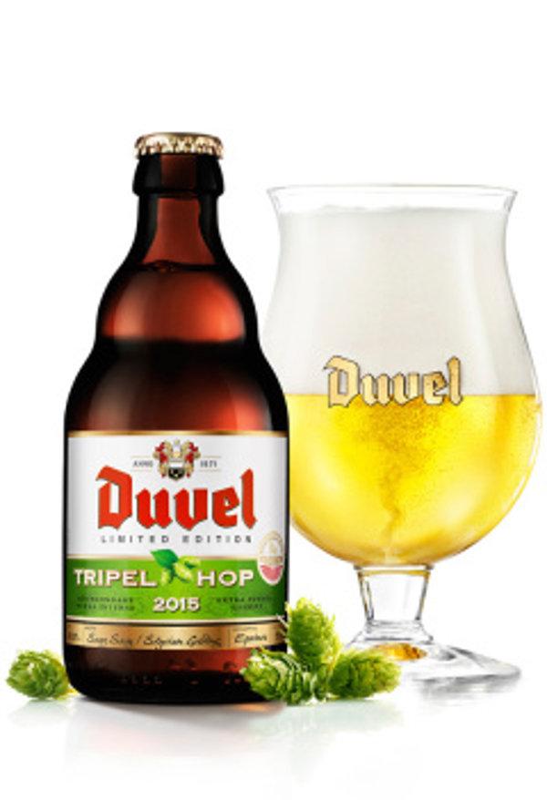 DUVEL TRIPEL HOP ALE EN BEERSHOOTER