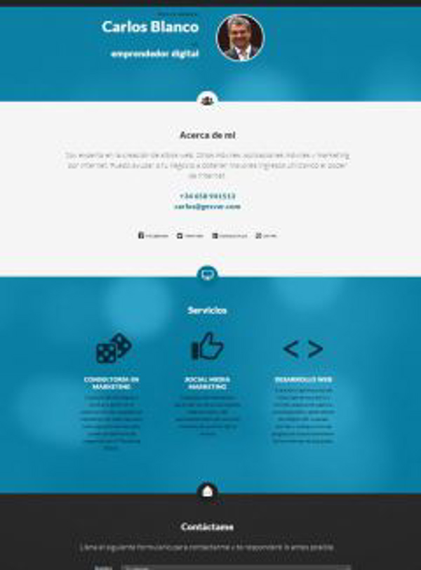Nuevo servicio de creación de tarjetas virtuales incluido en el Portfolio de Tufranquiciaeninternet.com