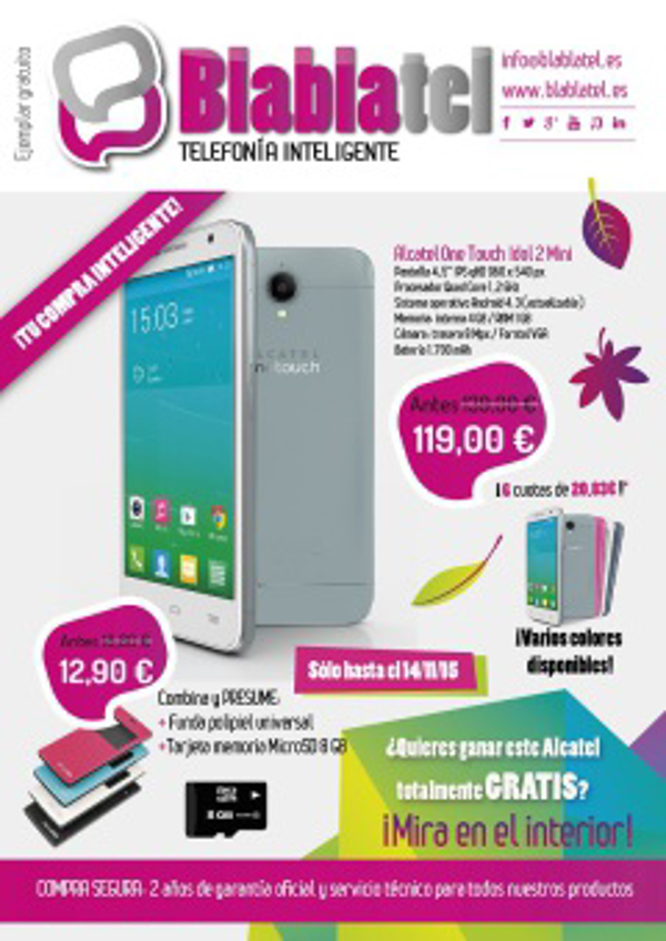 Ya disponible la última edición de la revista Blablatel Telefonía Inteligente