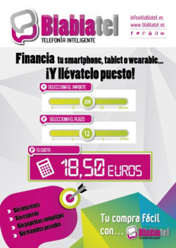 Blablatel Telefonía Inteligente premia a sus mejores tiendas