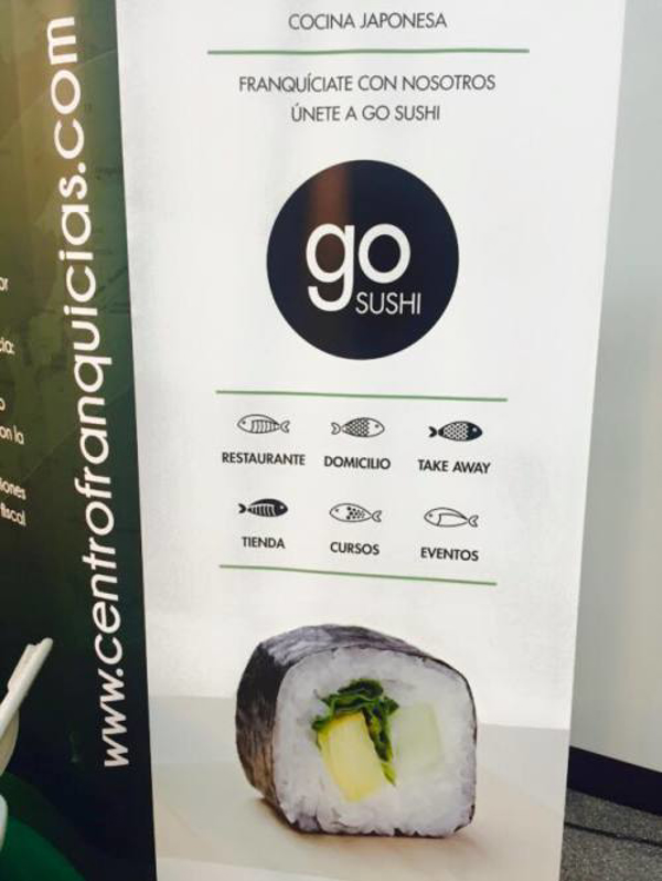 Go Sushi estará presente en Expofranquicia, Salón internacional de la Franquicia de Madrid