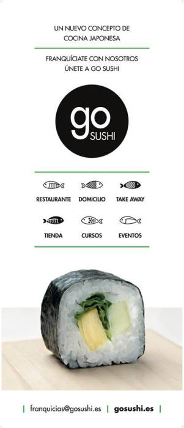 Los días 21, 22 y 23 de Abril tienes una cita en Expofranquicia con Go Sushi