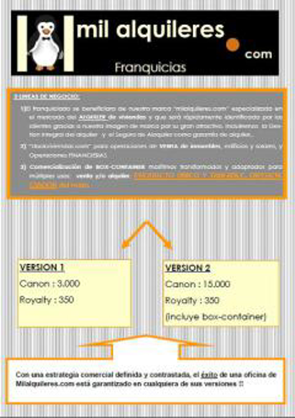 milalquileres.com ofrece 2 versiones para emprender