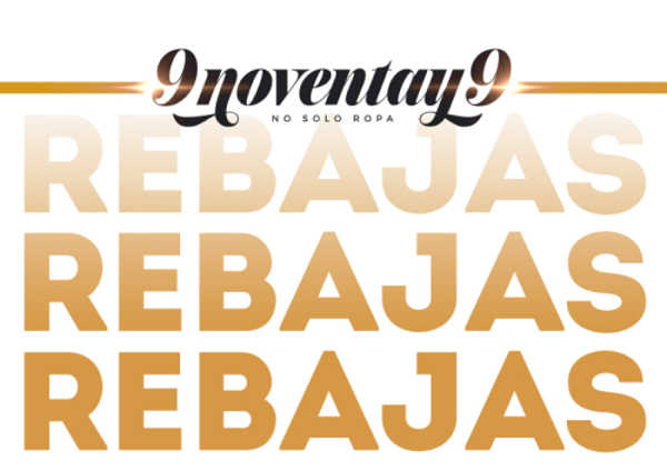 ¡No te pierdas las rebajas en 9noventay9!