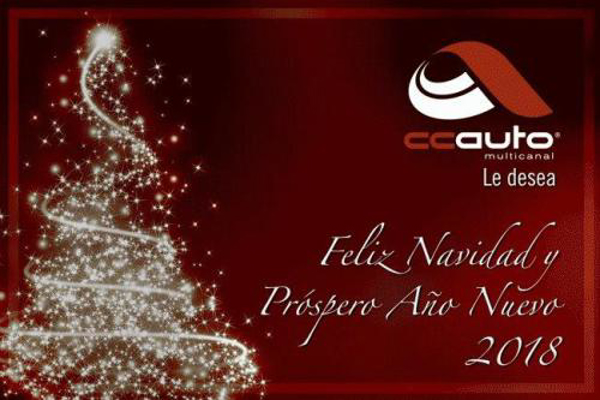 CCauto Multicanal, S.L Os desea Felices Fiestas