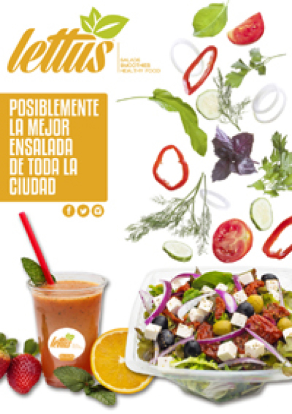 Las tiendas Lettus Salads, la revolución del comercio fast food, Invierte en un negocio seguro.