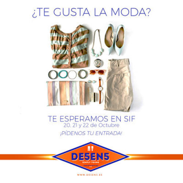 La moda estará en SIF Valencia con la presencia de DE5EN5