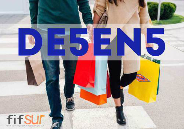 De5en5 representará la moda joven en la Feria de Franquicias y Negocios de Málaga