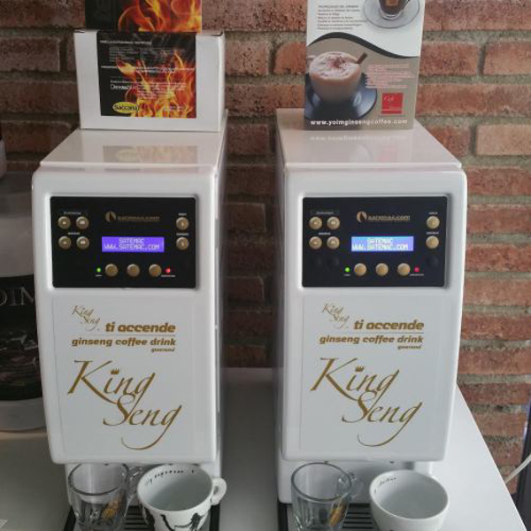 www.yoimginsengcoffee.com  Multinacional prevee colocar 15.000 unidades en la zona Iberica en tres años