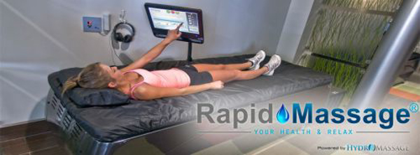 La multinacional Rapid Massage para centros deportivos y locales aterriza en losm paises de habla Hispana, www.rapidmassage.es