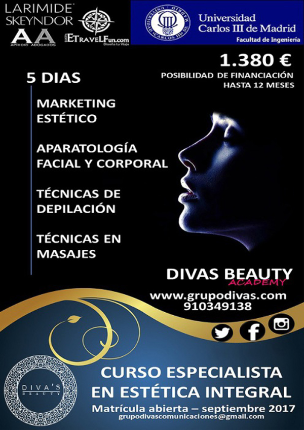 Divas Beauty inicia ciclo de cursos especializados en Madrid
