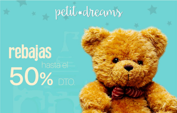 Rebajas para los más pequeños en Petit Dreams