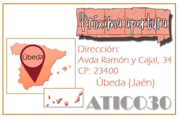 ATICO30 SIGUE SUMANDO FIRMAS, ESTA VEZ LA FRANQUICIA VIAJA HASTA ÚBEDA