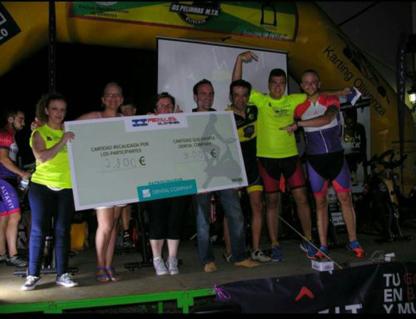 Olivenza pedaleó al ritmo de Dental Company