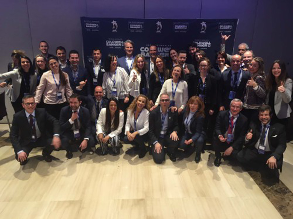 Genial encuentro de nuestras agencias en el Blue Meeting Day y la 4º Gala de premios de España.