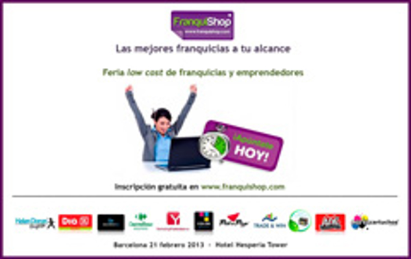 Merkecartuchos asistirá a la feria de franquicias Franquishop