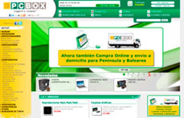 Las franquicias PCBOX abren su tienda online