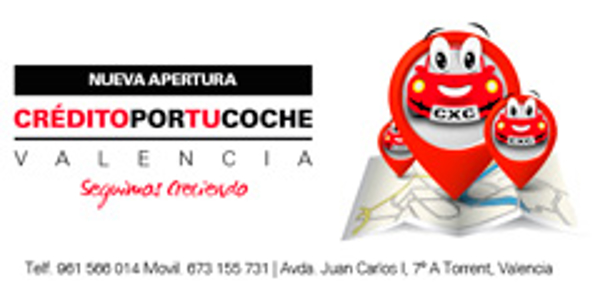 La red de franquicias Crédito por tu Coche inaugura oficina en Torrente, Valencia