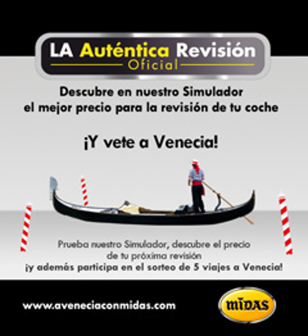 Calcula el presupuesto de La Revisión Oficial con las franquicias Midas