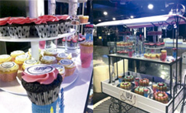La franquicia Happy Day Bakery en la presentación de UV Vodka