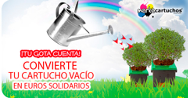 La franquicia Merkecartuchos inicia una campaña solidaria