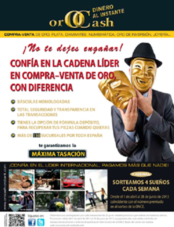 La red de franquicias Orocash-Orobank regala experiencias