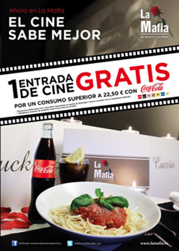 La red de franquicias La Mafia estrena una promoción "de cine"