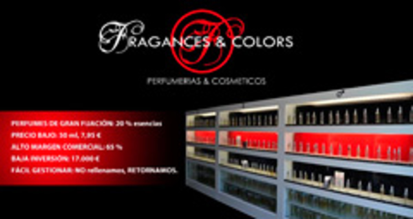 Las franquicias Fragances & Colors acudirán a EXPOFRANQUICIA 2013