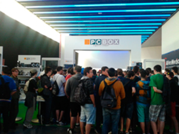 El estand de la franquicia PCBOX en la Final Cup 4 de la LVP todo un éxito