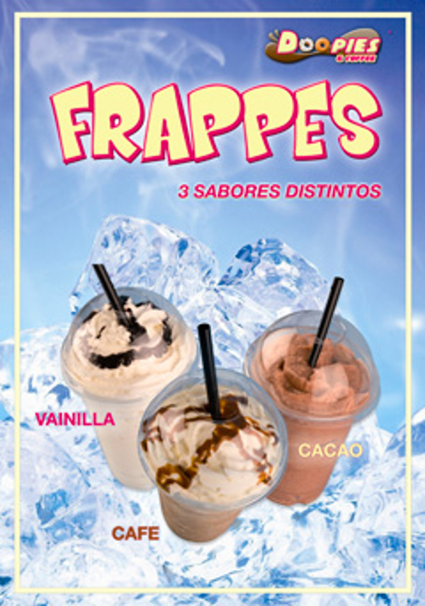 Los Frappes, el nuevo producto de la franquicia Doopies&Coffee