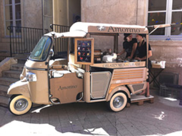 La franquicia Amorino presenta su nuevo concepto de venta al público: la moto gourmet