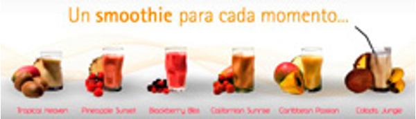 Nuevos smoothies en las franquicias Moopis & Coffee