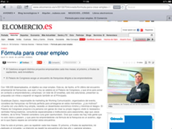 La red de franquicias Tinta Red participa en el Encuentro de Franquicias de Oviedo 