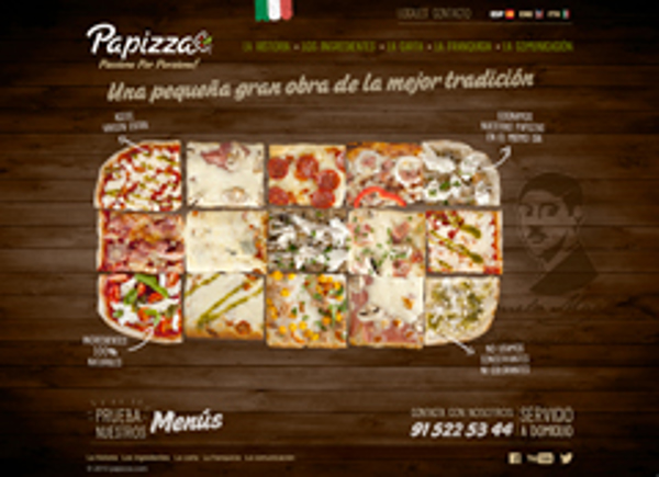 La red de franquicias PaPizza apuesta por la naturalidad en su nueva página web