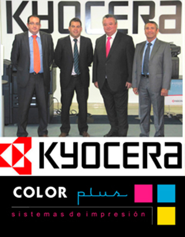 La red de franquicias Color Plus y Kyocera firman un importante acuerdo 