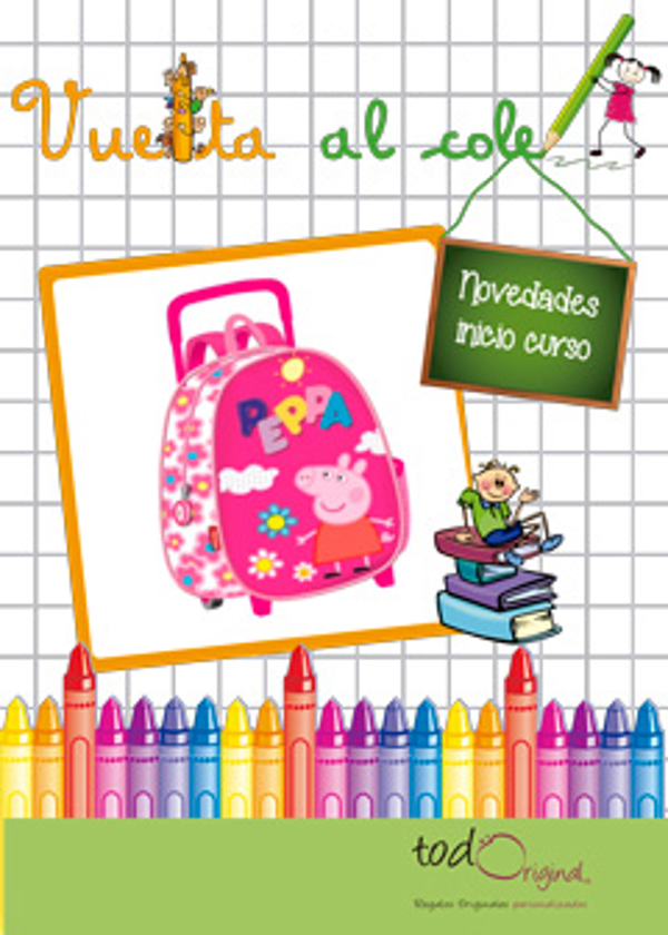 Estrena curso con La Vuelta al Cole en las franquicias Todoriginal