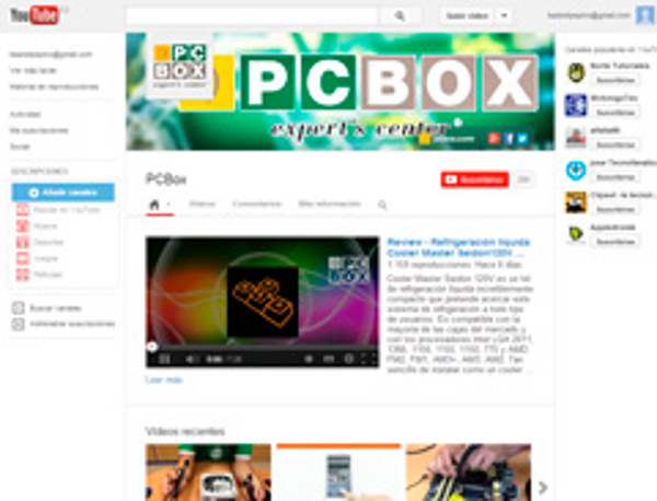 La franquicia PCBOX pone en marcha un canal en Youtube