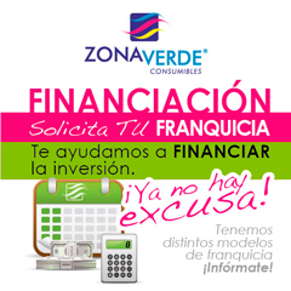 Zona Verde Consumibles financia el 100% a los interesados en sus franquicias 