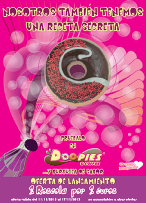 La franquicia Doopies&Coffee incorpora un nuevo doopie con sabor a cola