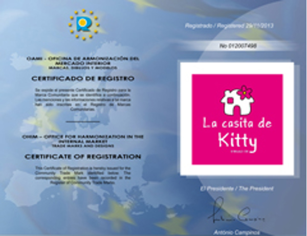 La franquicia La casita de Kitty ya es Marca Comunitaria