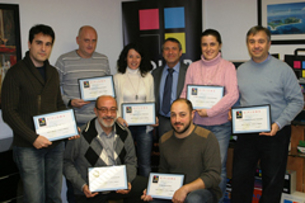 Las franquicias Color Plus Terrassa, Moratalaz, Madrid Moncloa y Catarroja finalizan su curso de formación