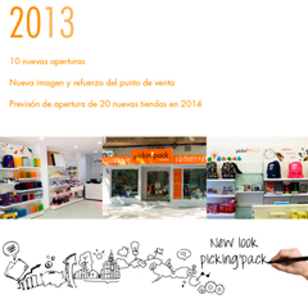 Picking Pack sumo a su red 10 nuevas franquicias en 2013