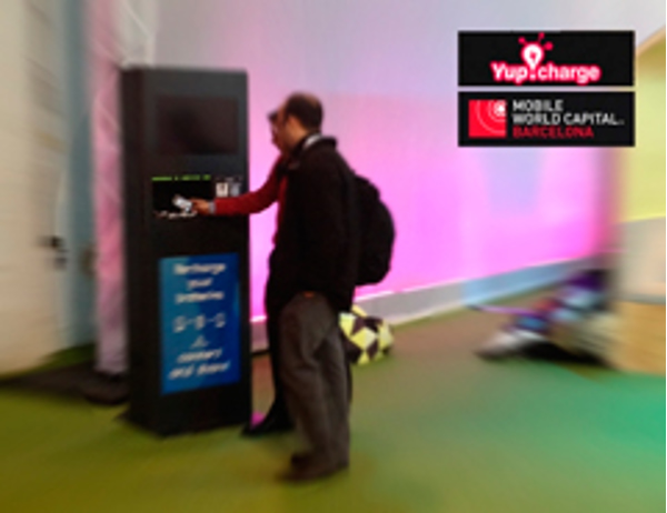 El MWC14 ha contado con la franquicia Yup!Charge