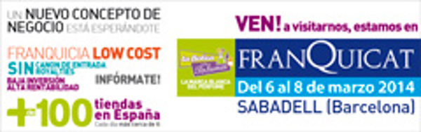 Las franquicias La Botica de los Perfumes estarán presentes en Franquicat