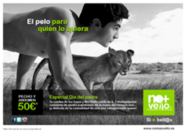 La franquicia No + Vello lanza su promoción especial del día del Padre