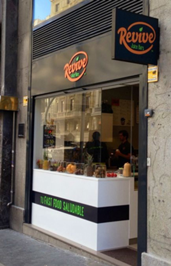 Revive Juice Bars supera sus previsiones con su primera franquicia en nuestro país
